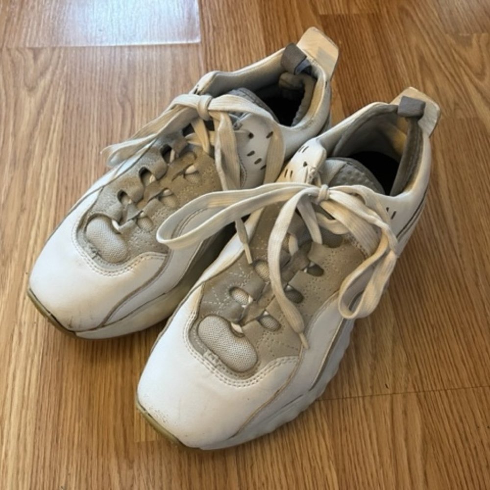 Acne Studios White Nappa Rockaway Sneakers Size 37 US Size 7